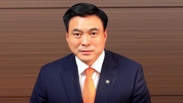Mongolian Deputy Prime Minister Amarsaikhan Sainbuyan.