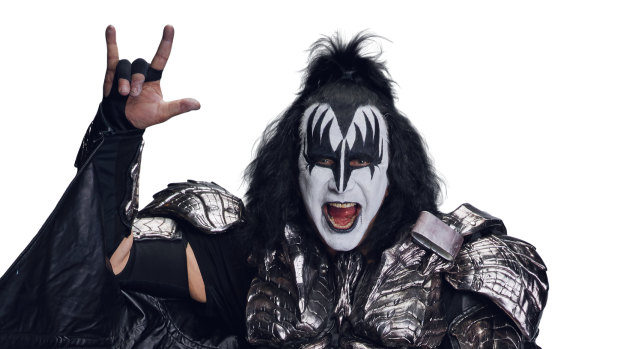 Gene Simmons from Kiss. 