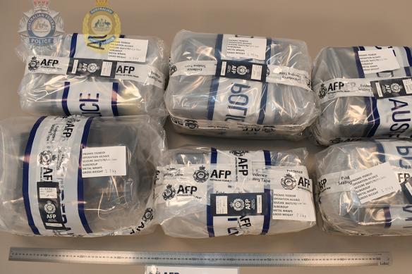 Australian Federal Police said a major drug shipment was intercepted at the Port of Melbourne.