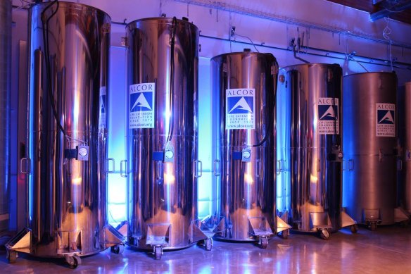 Inside the facilities of Alcor, a US cryonics company. Southern Cryonics partly based its method on Alcor’s procedure.