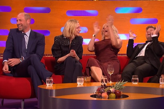 Prince William, Cate Blanchett, Hannah Waddingham and Robert Irwin on The Graham Norton Show