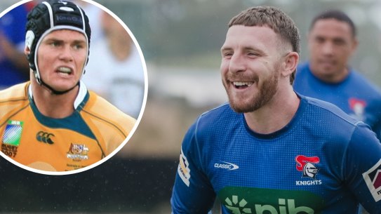 Jackson Hastings and (inset) Berrick Barnes.