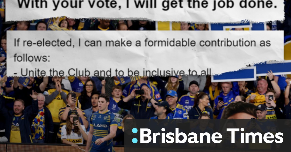 Roy Spagnolo unmasked as mystery Parramatta Eels board candidate - Vimarsana News