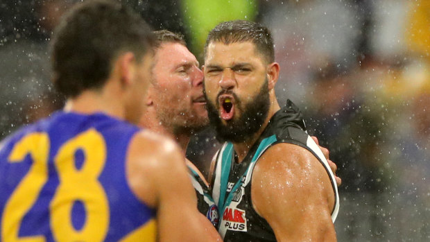 Port Adelaide came to Optus Stadium with a clear game plan to rattle the style of the reigning premiers.