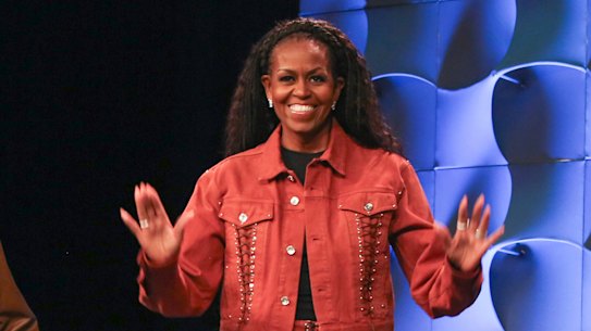 Michelle Obama has endorsed heading to bed straight after dinner.