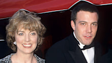 Chris Affleck, Ben Affleck, Matt Damon and mother Nancy Carlson-Paige (Photo by Ke.Mazur/WireImage)