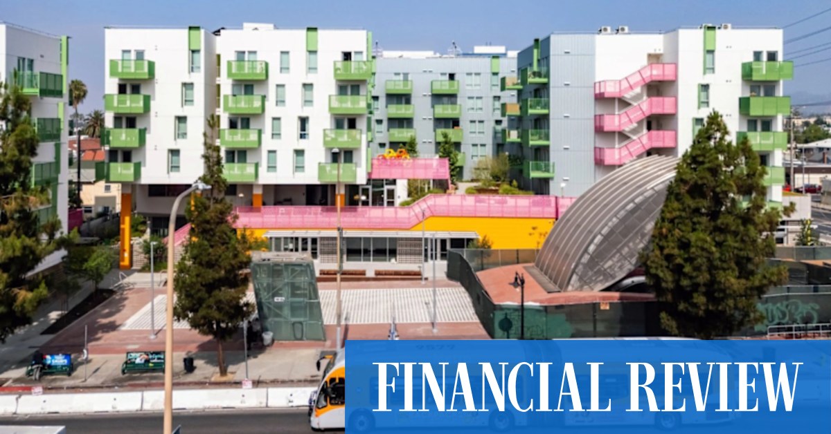 afr.com - Michael Bleby - Australian architects build affordable housing in Trump's America