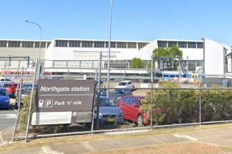 Police were called to Northgate train station in Brisbane’s north about 4pm. 