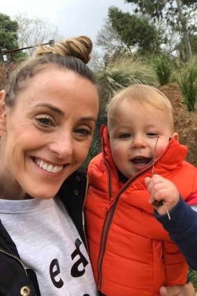 Natalie Hart, pictured with son Jenson, was 40 when she met someone she wanted to have children with.