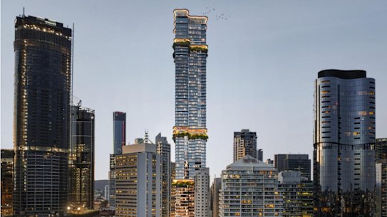 A proposed a 71-storey unit tower for Margaret Street will not provide access to the historic synagogue, due to anti-semitism fears.