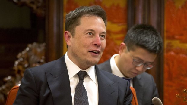 Tesla founder and former chairman Elon Musk. 