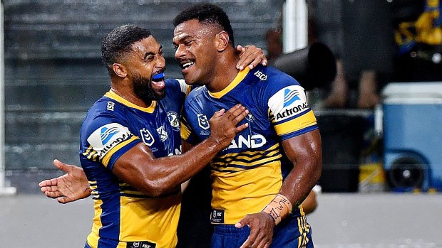 'He's getting better each week': Michael Jennings (left) says Maika Sivo has only scratched the surface of his potential.