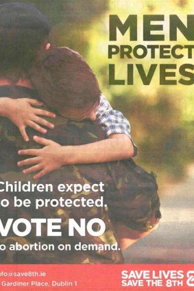 A poster advertisement for the No vote.