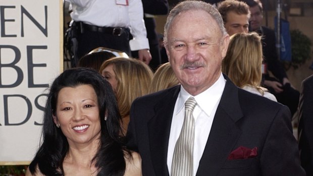 The late Gene Hackman and his wife, Betsy Arakawa. Their home has been found to have had a rat infestation before their deaths. 