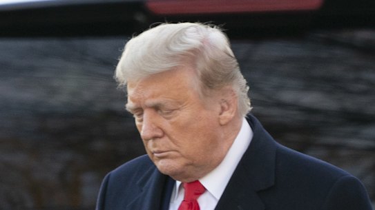 Trying times: US President Donald Trump and First Lady Melania Trump.