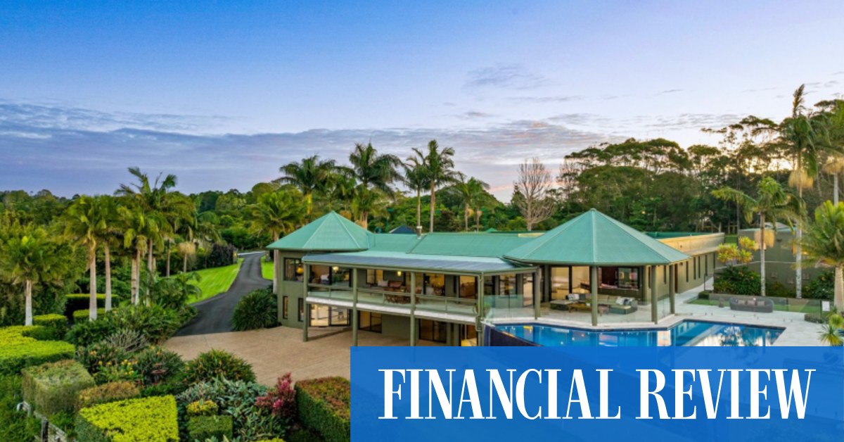 Over-50s lifestyle boss asking $27m for Byron retreat - Vimarsana News