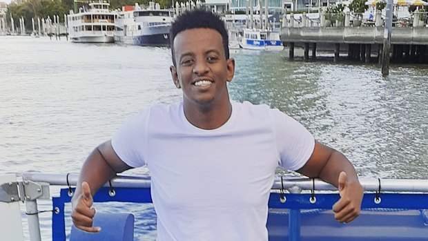 Girum Mekonnen, 19, was fatally stabbed at O’Callaghan Park in Zillmere in 2020.