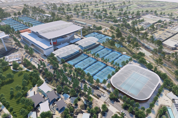 Tennis Queensland said the submission it lodged for an upgraded centre included “minimal upgrades”.