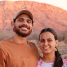 Cyril Rioli and his wife, Shannyn Ah Sam-Rioli.