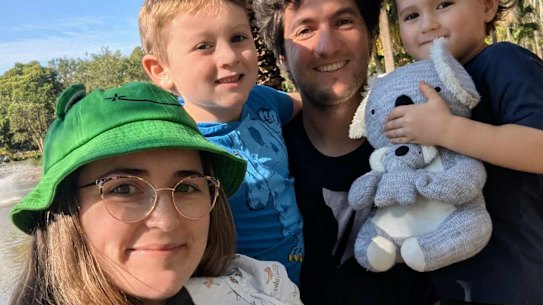 Ashleigh and Wyatt Galea say they would have had four kids if they could afford it.