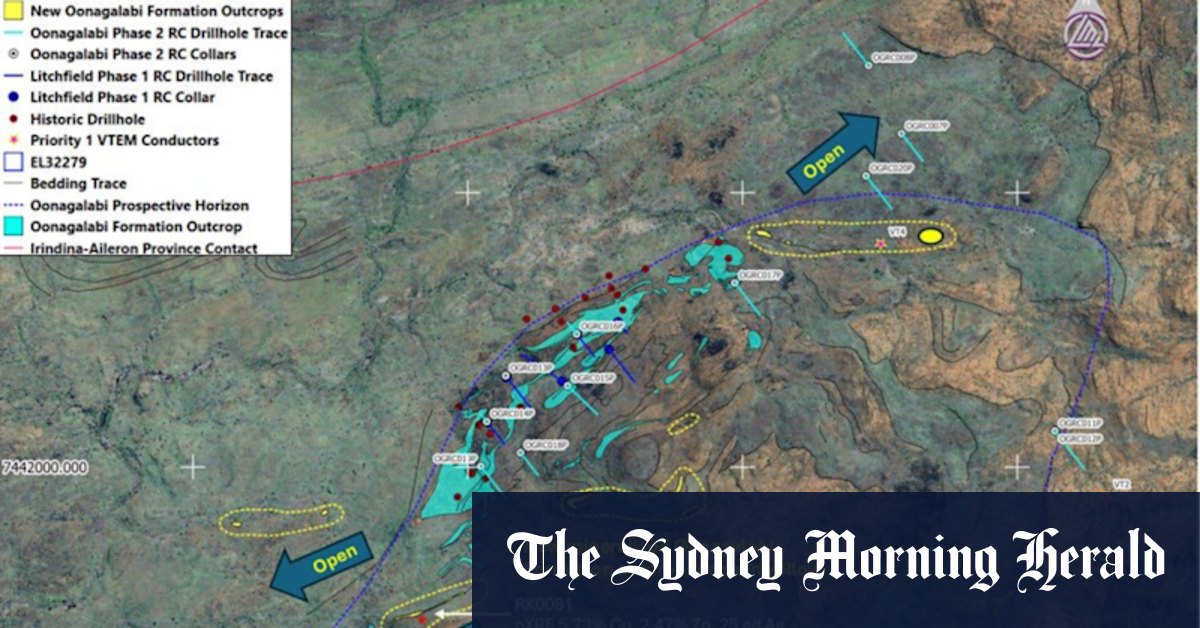 Litchfield confirms wider spread of NT polymetallic mineralisation