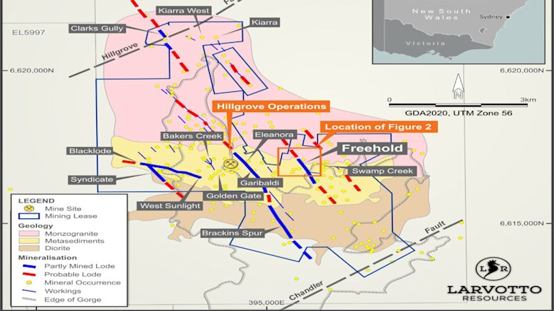High-grade hits push the envelope at Larvotto antimony, gold play