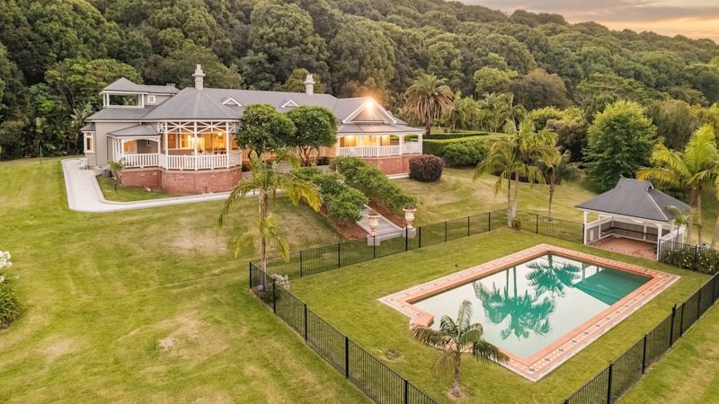 Mining boss, 27, lists $12 million Byron Bay hinterland estate