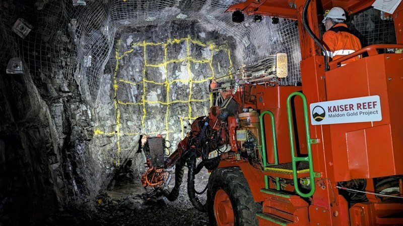 Kaiser digs deep at historic Victorian Maldon goldfield