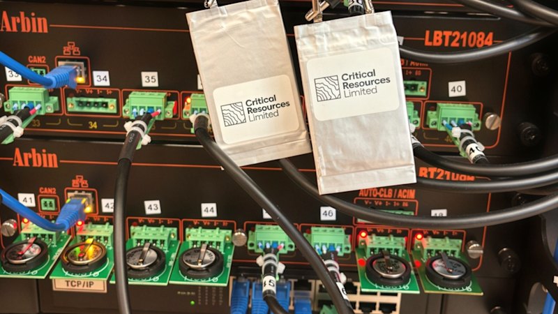 Photo for Critical Resources battery tech holds firm in month-long test