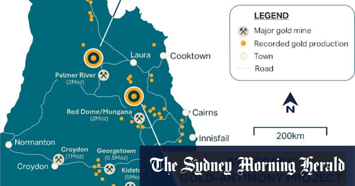 Pacgold kickstarts North Queensland gold‑antimony push
