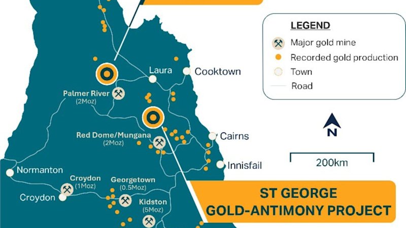 Pacgold Kickstarts North Queensland Gold‑antimony Push