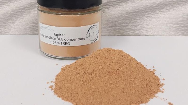 Critica goes live with two leach test streams on WA rare earths ore