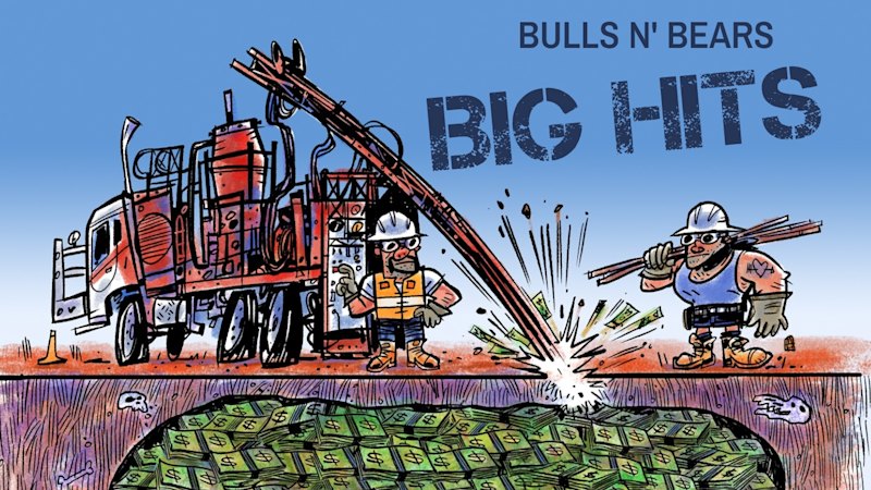 Big Hits: Brightstar Resources, Solstice Minerals and Power Minerals.