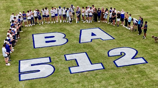 Ferntree Gully Cricket Club paid tribute to lost teammate Ben Austin, one week on from his death.