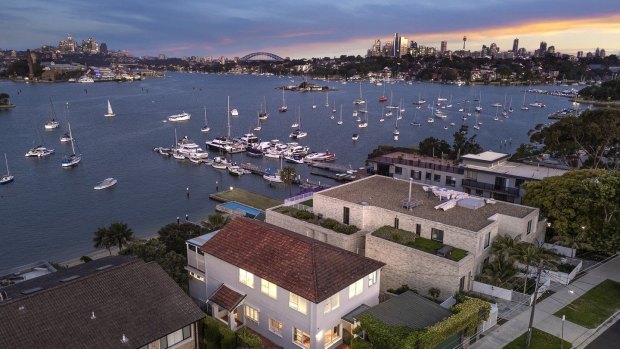 Inner west buyers battle for $14m Drummoyne waterfront home at auction