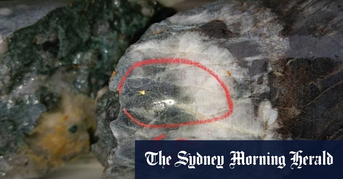 Kaiser spots visible gold at Victorian gold project