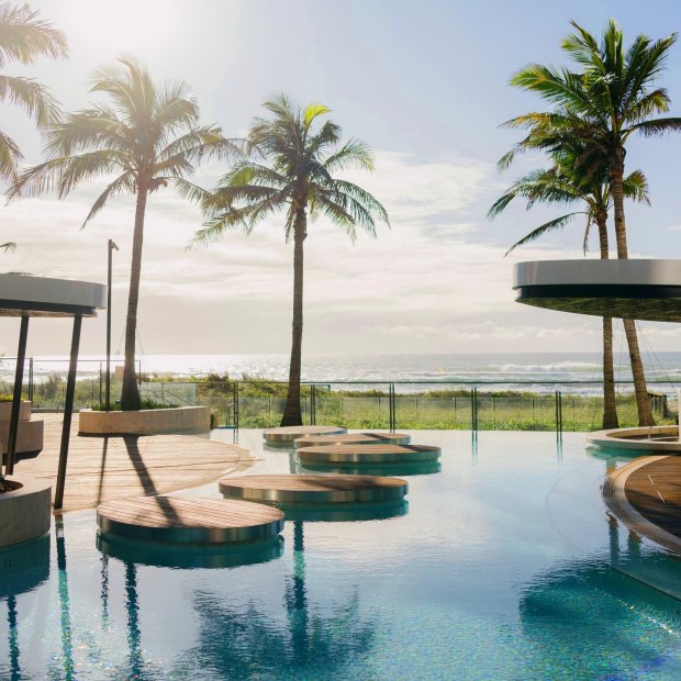The Langham Gold Coast is the area’s first absolute beachfront hotel to open in decades.