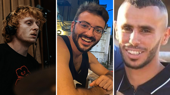 Yotam Haim,  Alon Shamriz and Samer Al-Talalka have been identified as the three hostages killed.