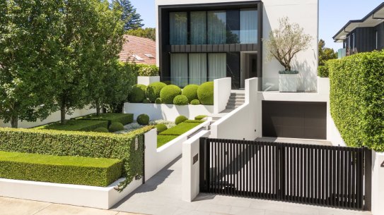 The Bellevue Hill home had a lavish rebuild.