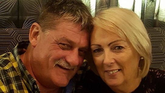 The accused – Greg Roser and Sharon Graham – have pleaded not guilty to the murder of her former lover Bruce Saunders.