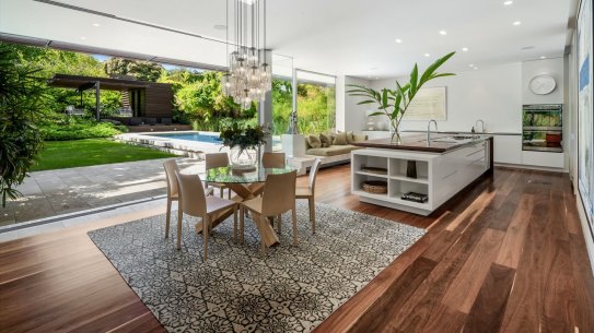 The Haslingdens bought 1176-square-metre block in Vaucluse block and transformed the property by building a trophy home. 
