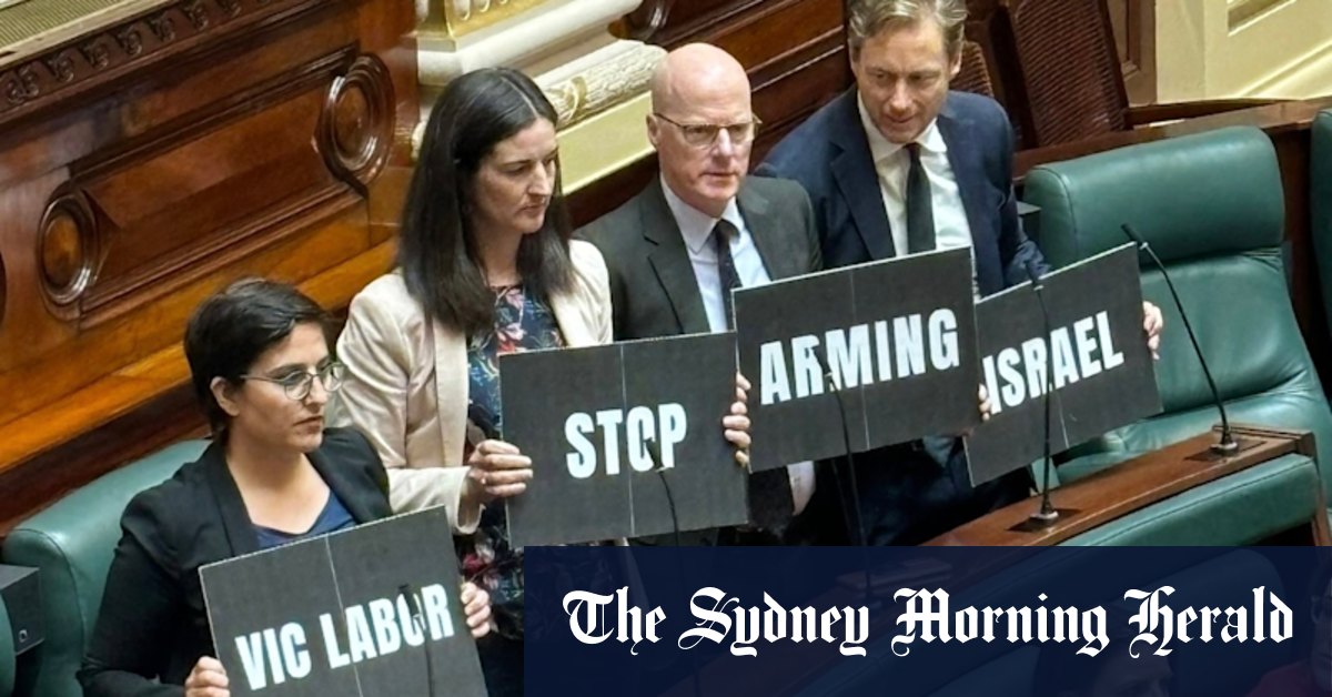 Greens MPs face sanctions over Gaza protest as Jacinta Allan says disruptions made her feel unsafe - Vimarsana News