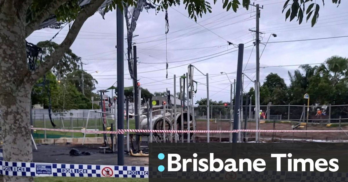 Kids playground destroyed in fire in Brisbane's north-west overnight - Vimarsana News