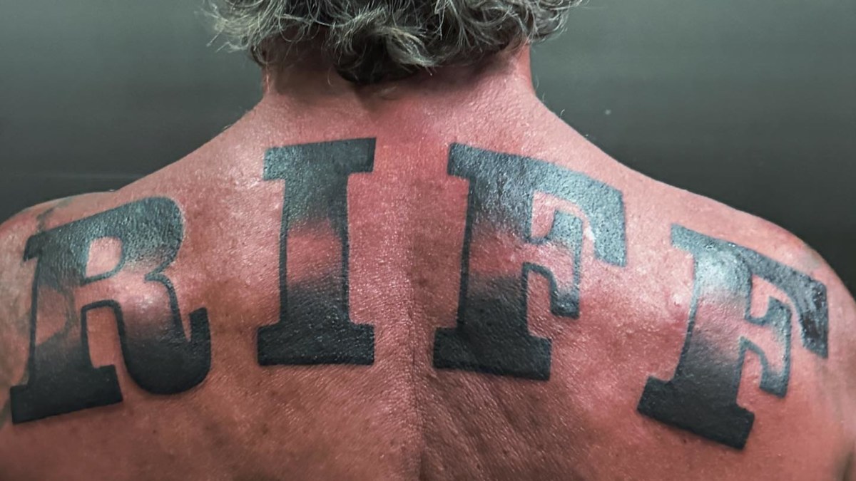 Dominic Purcell debuts more Aussie inspired ink after wild Penrith ...