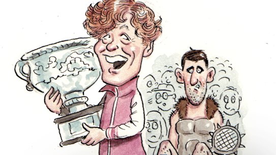 Jannik Sinner and Novak Djokovic