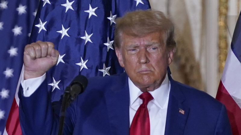 Trump, New York mahkemesine çıkmasının ardından Mar-a-lago tiradında Alvin Bragg, Joe Biden ve Demokratlara saldırıyor