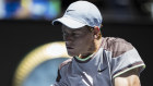 Jannik Sinner. 22, has marched into the second round of the Australian Open after a straight sets victory over Dutch world No. 65 Botic van de Zandschulp. 