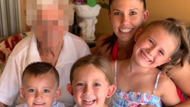 Hannah Clarke with her three children – Laianah, Aaliyah and Trey, aged between three and six – all of whom died after her husband, the children's father, set them on fire in their car.
 