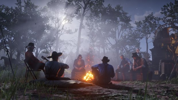 Living with the gang is a big part of Red Dead Redemption 2.