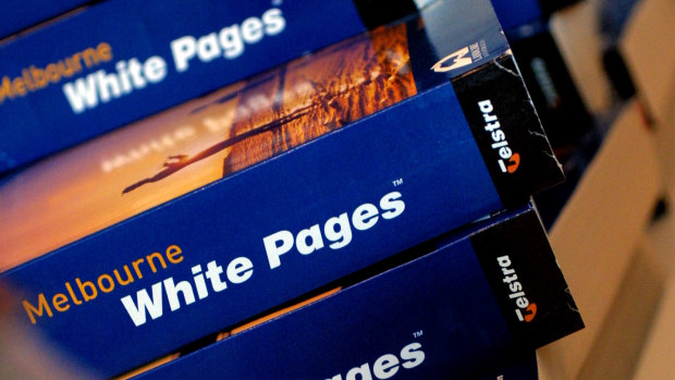 The details were published in the White Pages directories.